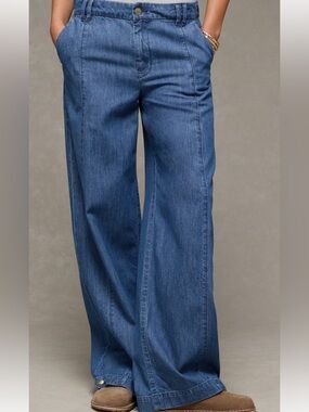 AE Baggy Wide Leg Trouser , Almost New, Size 16